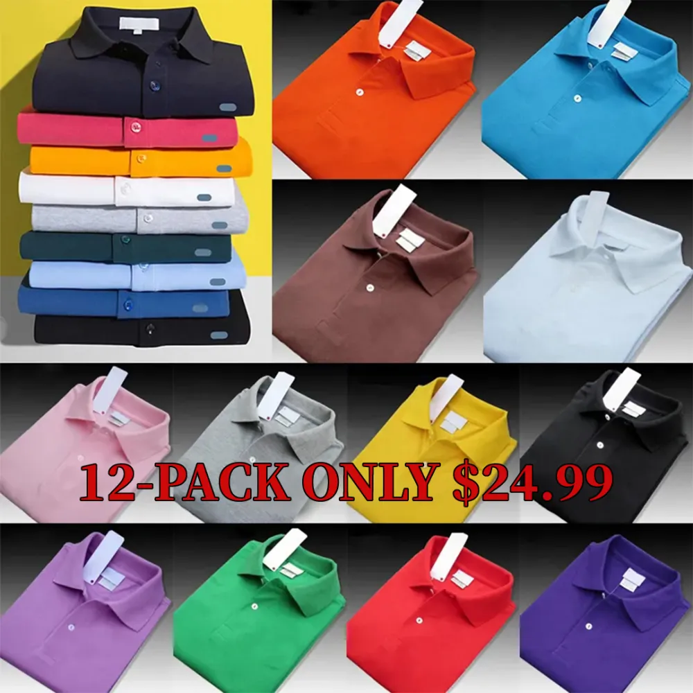 Blowout Sale!🔥Short Sleeve Classic Cotton Men's Polo Shirt