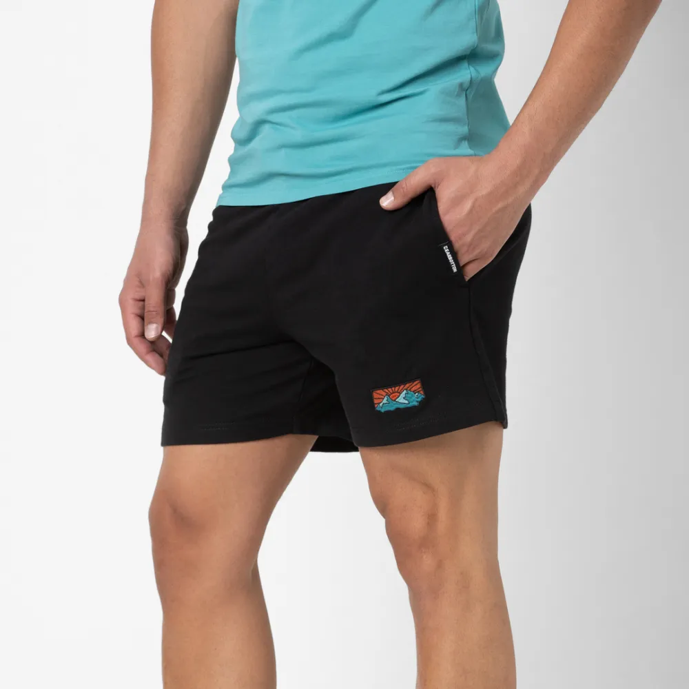 Embroidered Lounge Short