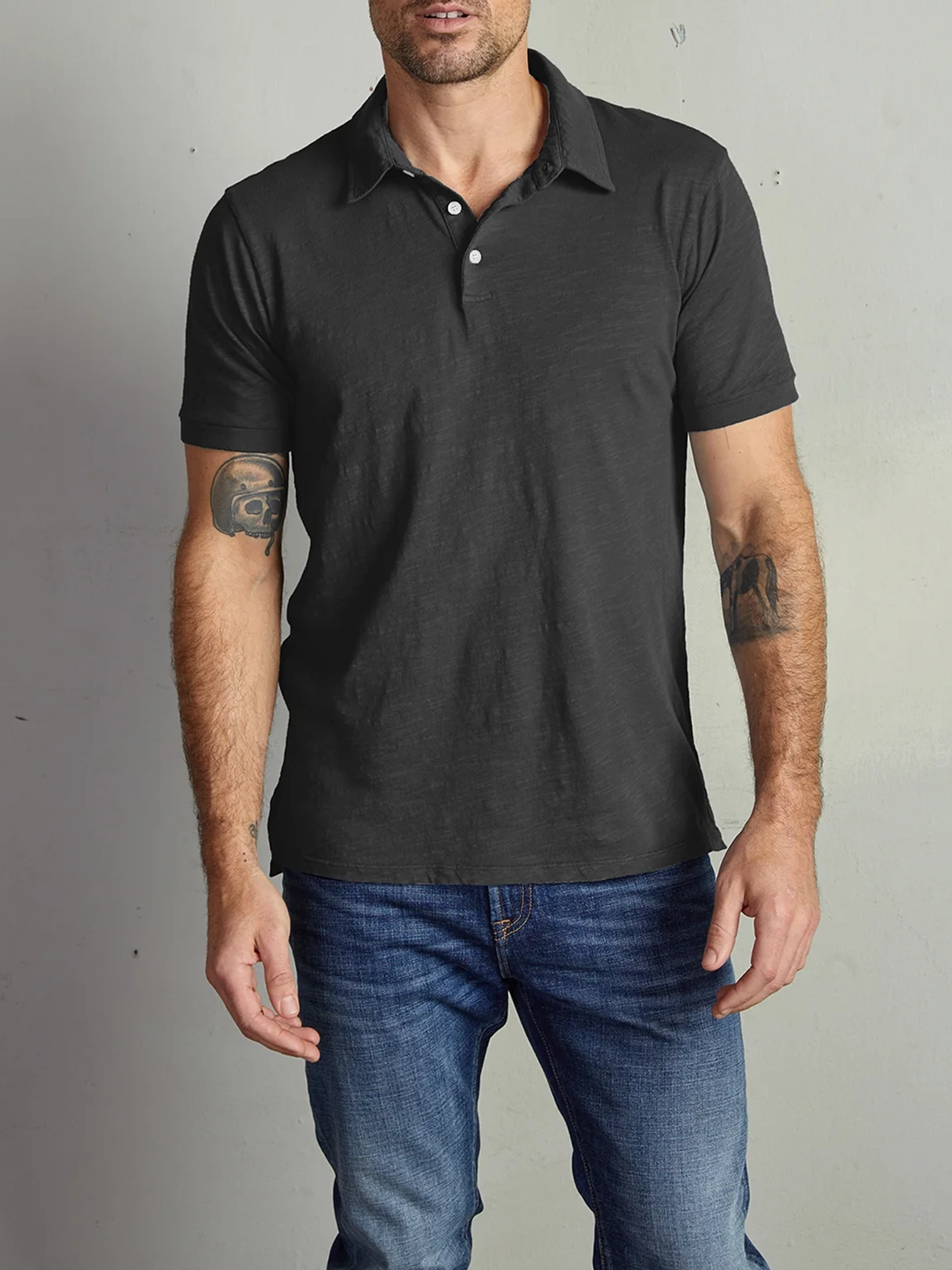 Men'S Fashion Cotton Polo Shirt