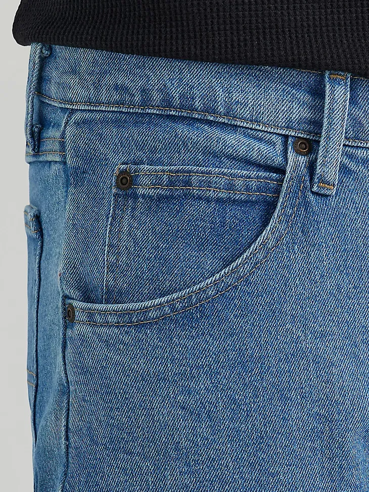 MEN'S WRANGLER AUTHENTICS® REGULAR FIT FLEX JEAN IN VINTAGE BLUE