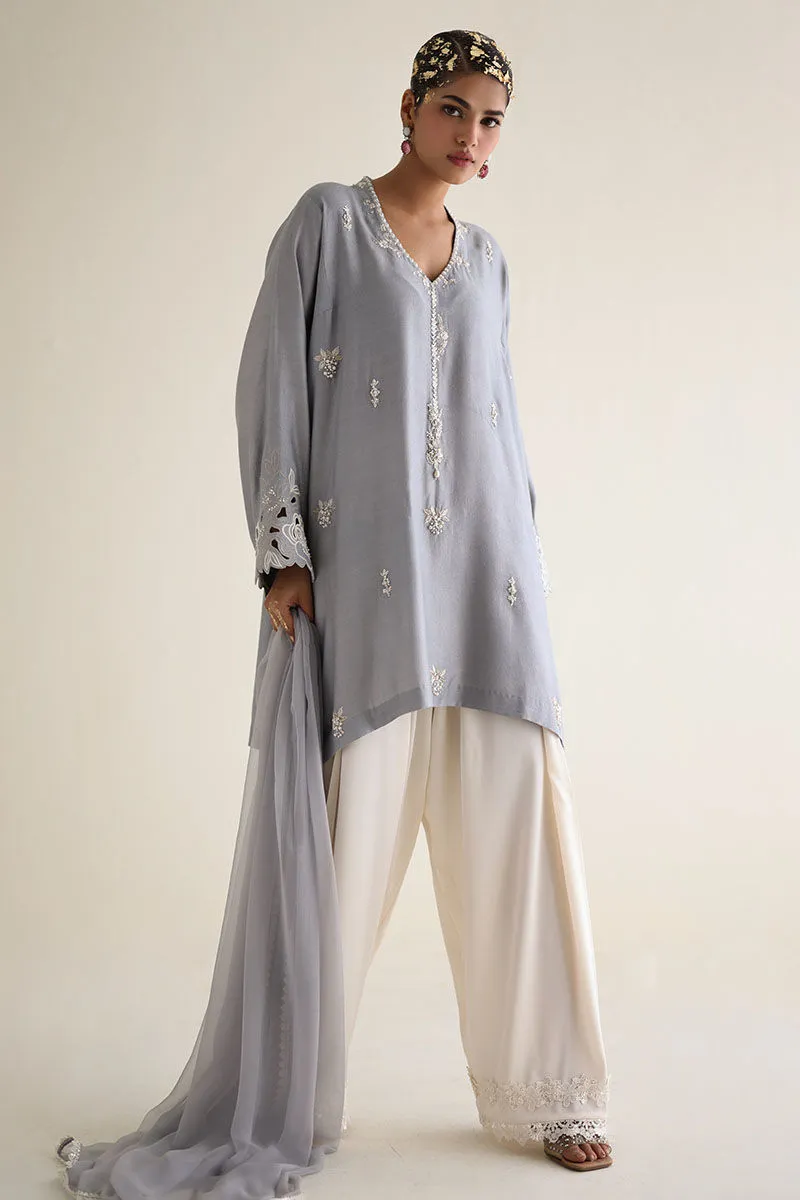 Embroidered khaadi shirt sets