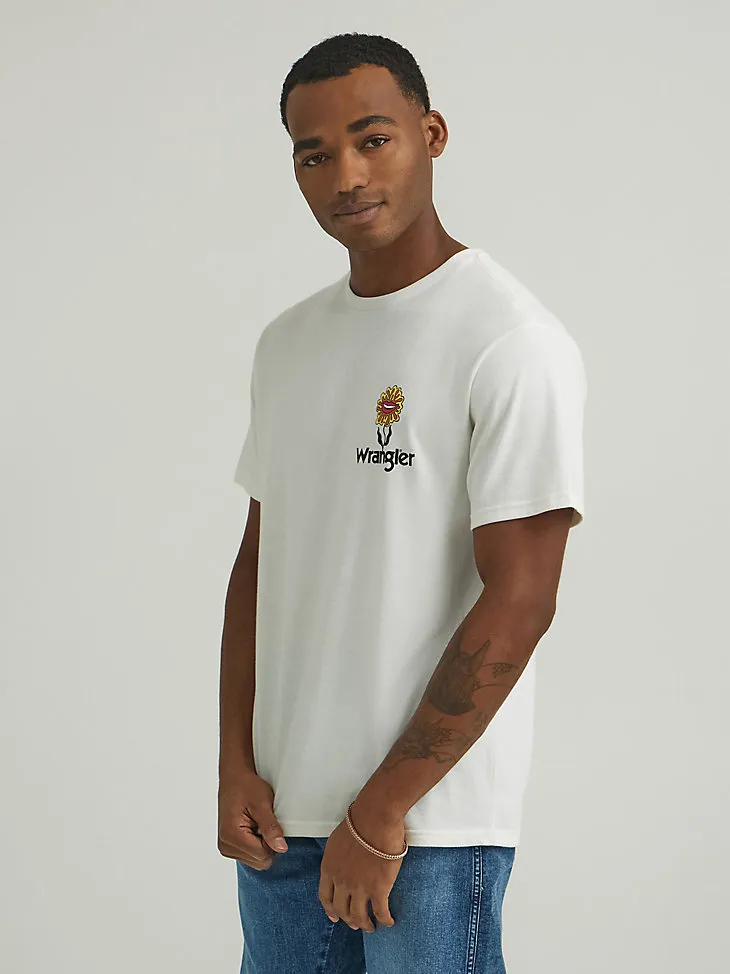 MEN'S HOME GROWN DENIM T-SHIRT IN MARSHMALLOW