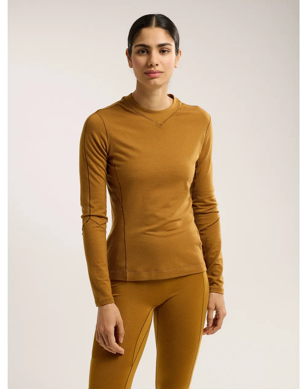 Rho Merino Wool Crew Neck LS Women's