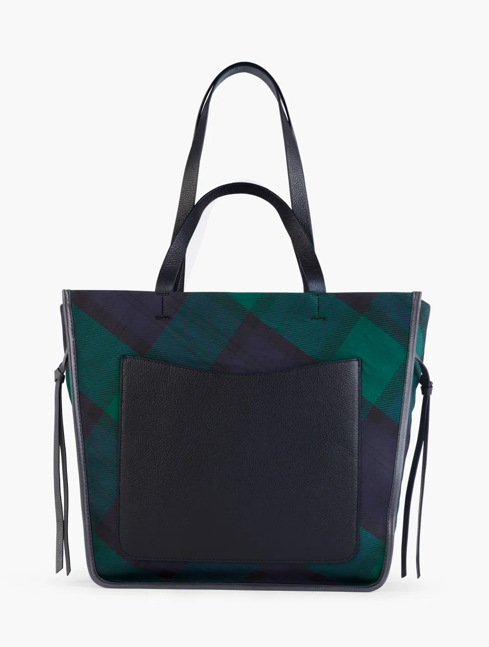 Double Handle Tote - Joyful Black Watch