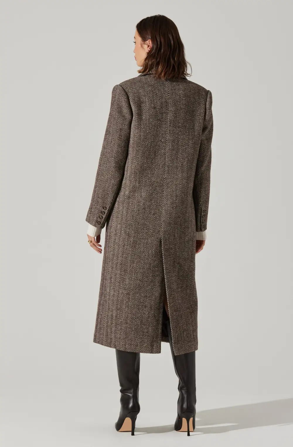 Morana Herringbone Coat