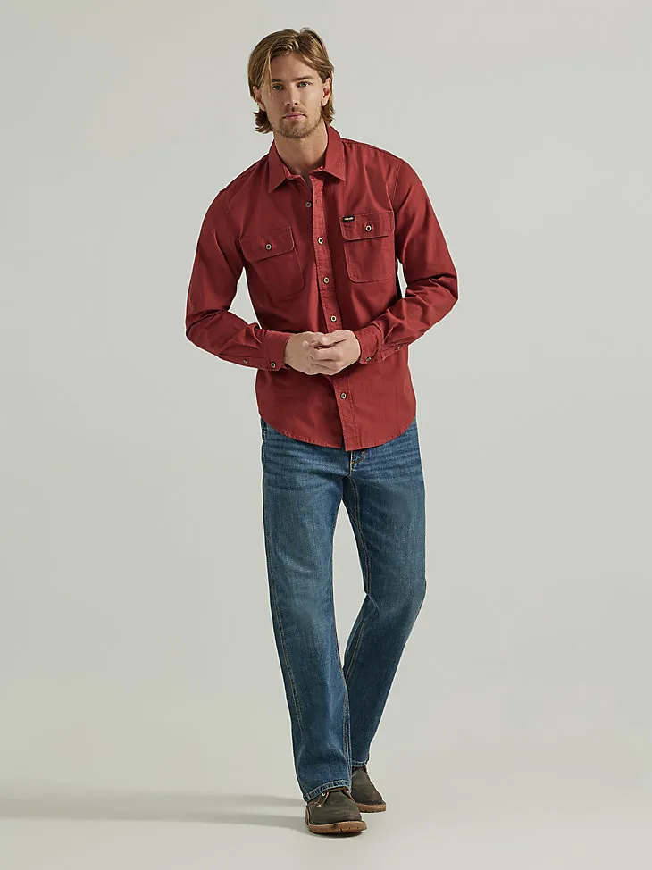 MEN'S COMFORT THAT WON'T QUIT  BOOTCUT JEAN IN DEEP DENIM