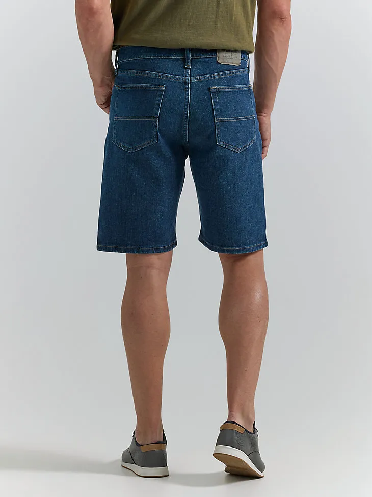 MEN'S WRANGLER AUTHENTICS® RELAXED JEAN SHORT IN MARITIME