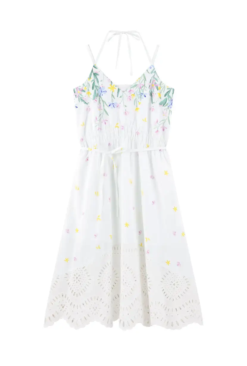 Joanne Dress - White Floral