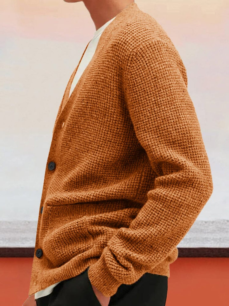 Knitted Cardigan Sweater - Perfect for Autumn