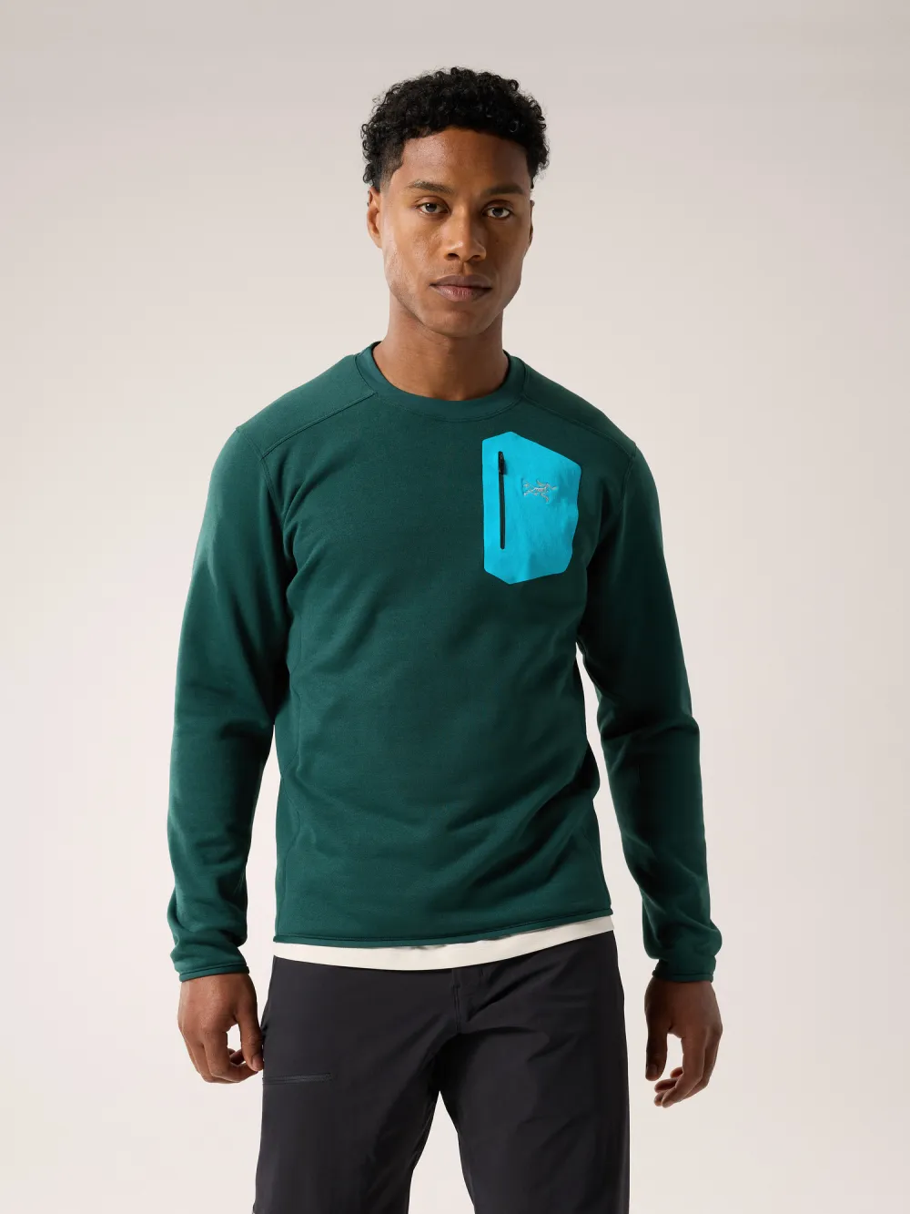 Kyanite Crew Neck Pullover Men's