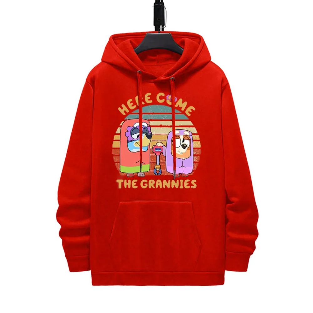 Bluey Here Come the Grannies Hoodie