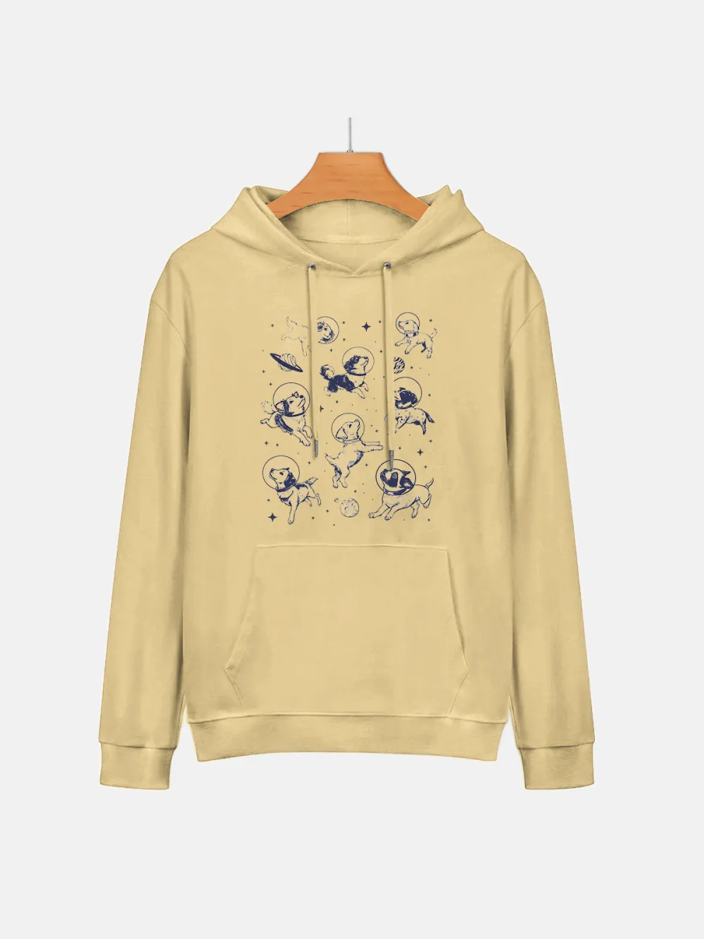 CUTE DOGS PATTERN HOODIE