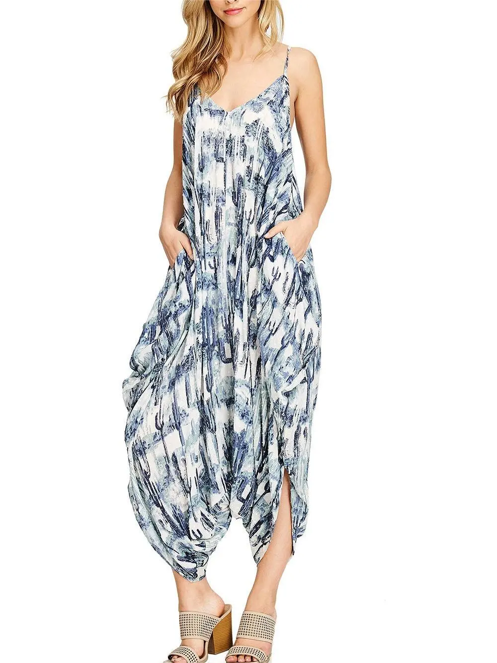 Desert Haze Harem Jumpsuit