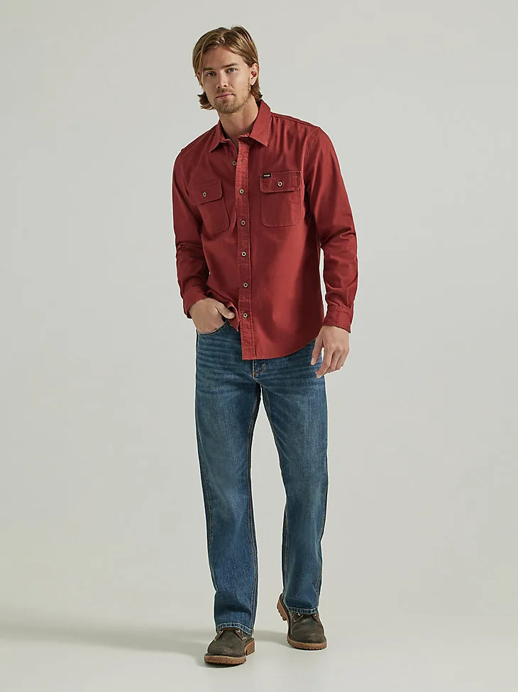 MEN'S COMFORT THAT WON'T QUIT  BOOTCUT JEAN IN DEEP DENIM