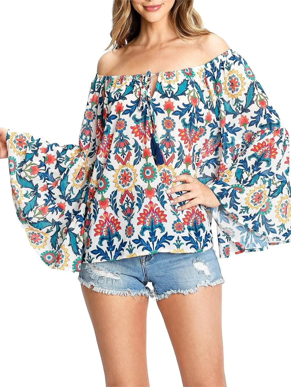 Rosalie Bell Sleeve Blouse