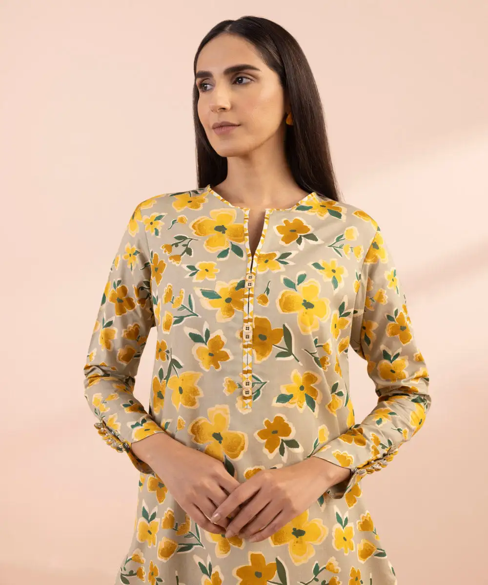 2 Piece - Printed Lawn Suit