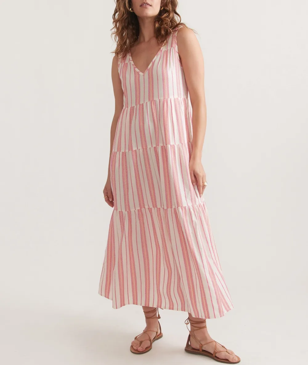 Corinne Textured Maxi Dress