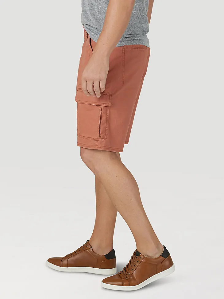 MEN'S WRANGLER AUTHENTICS® STRETCH CARGO SHORT IN GRAIN