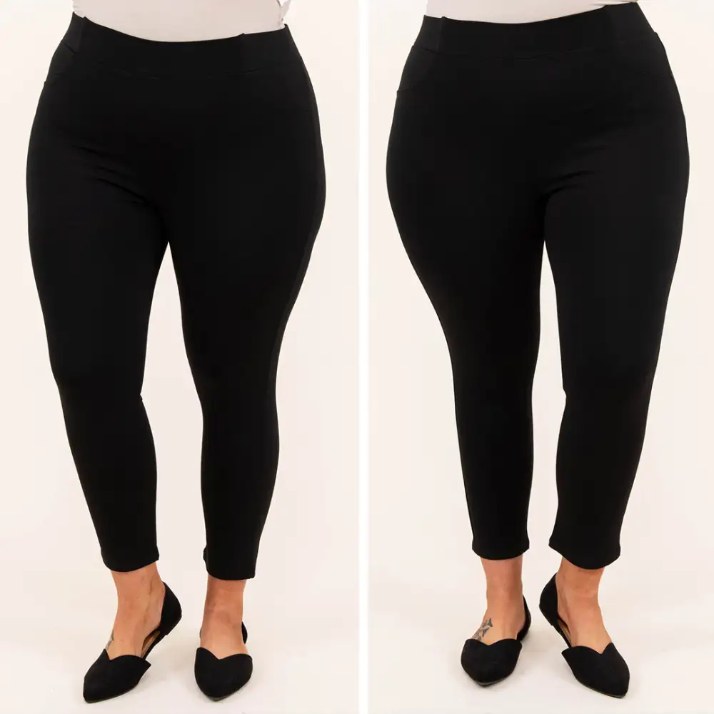 Business Lady Pants, Black