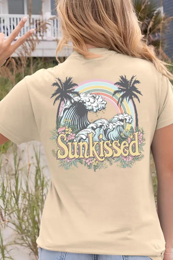 Sunkissed Flowers Tee