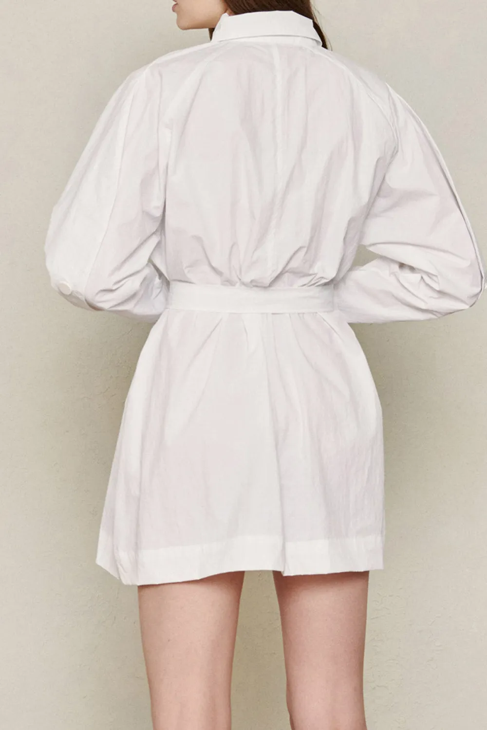 Recycled Nylon Shirt Dress