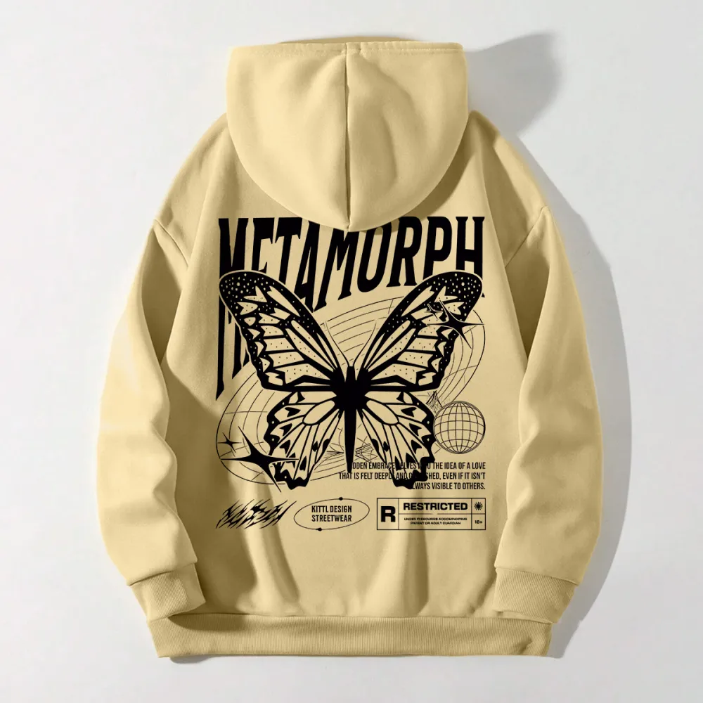 metamorph Butterfly women's fashion hoodie