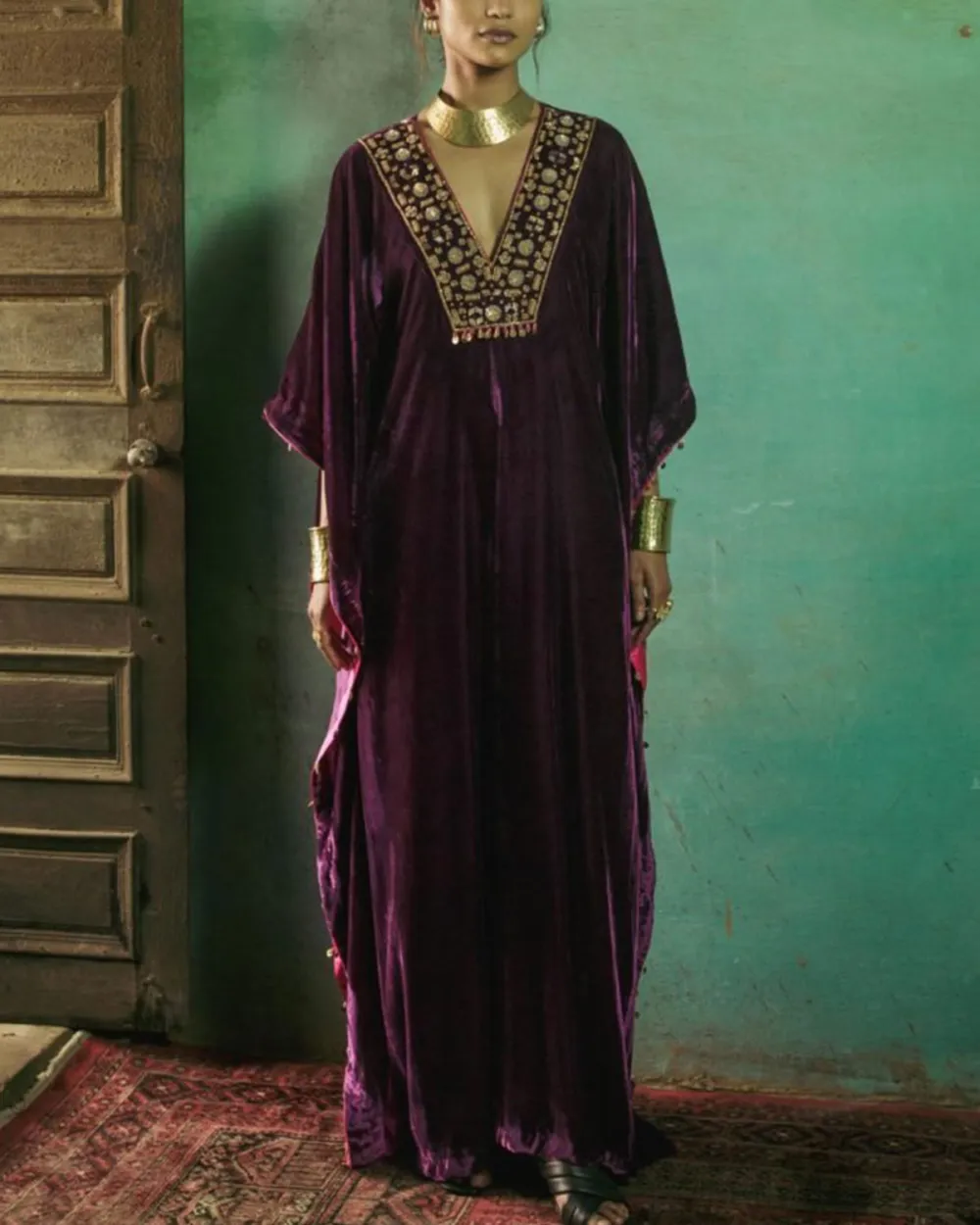 Antique Embroidered Kaftan