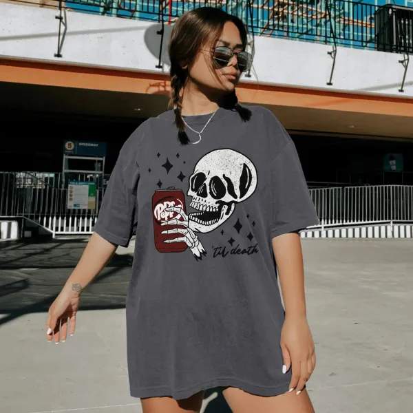 Women's Til Death Crew Neck Tee