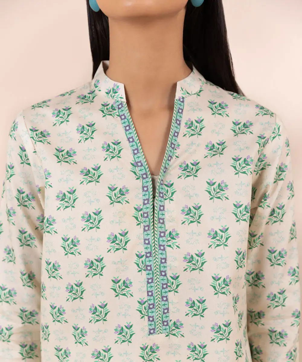 2 Piece - Printed Lawn Suit