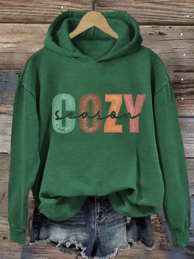 Women's Cozy Season Casual Hoodie