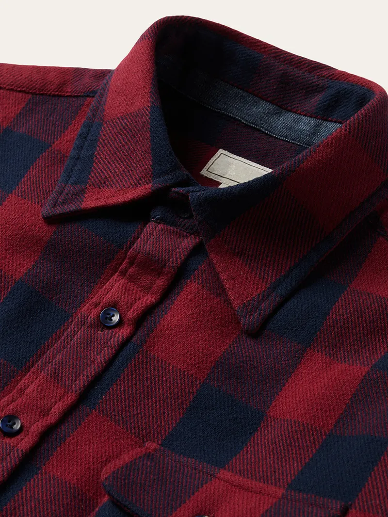 Men's Buffalo Check Twill Shirt