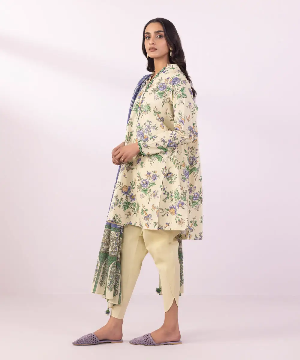 2 Piece - Printed Lawn Suit