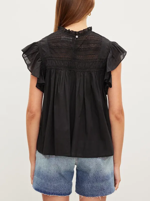 Inessa Cotton Lace Top