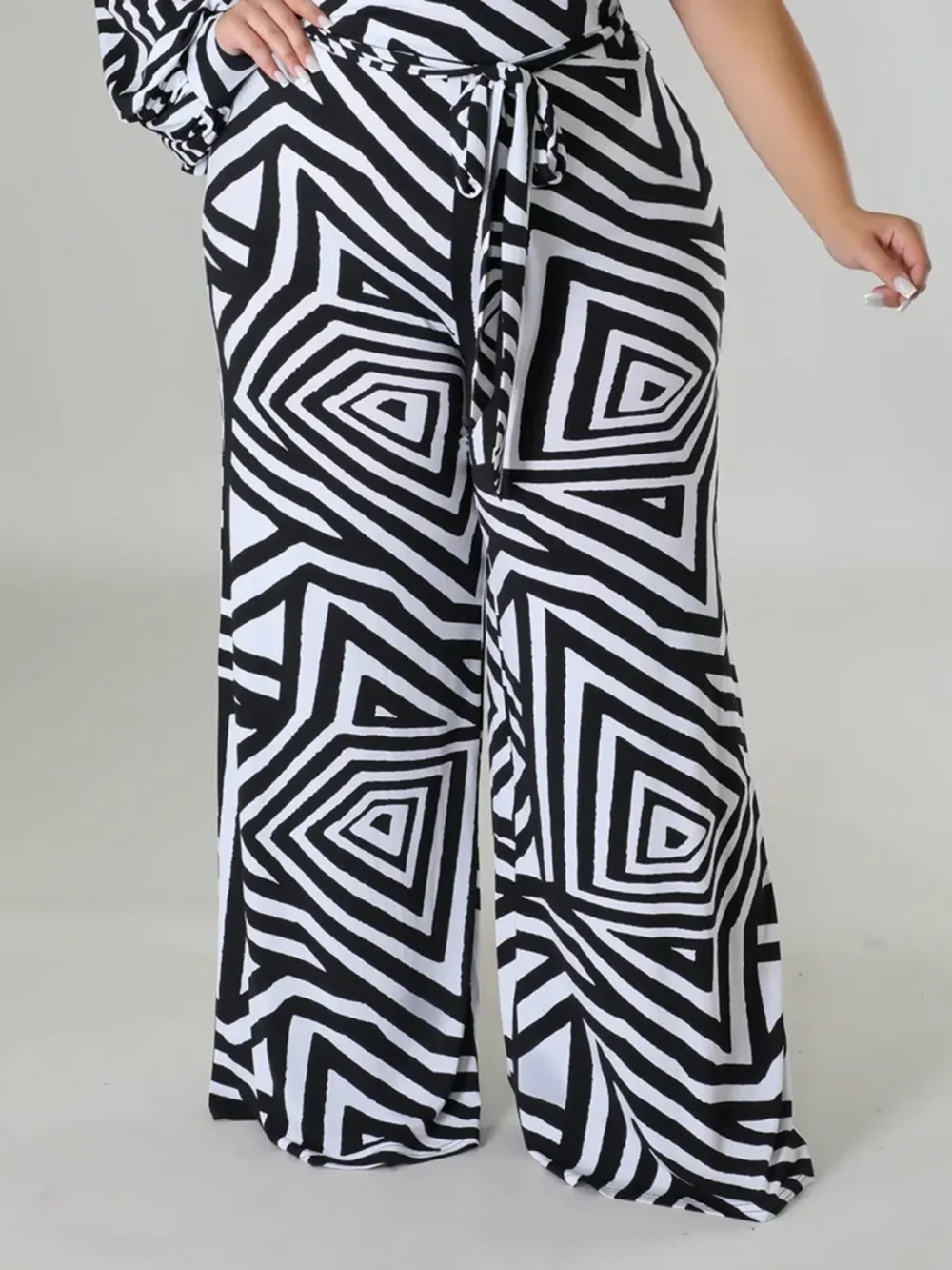 Print One-Piece Pants For Women In Large Fashion