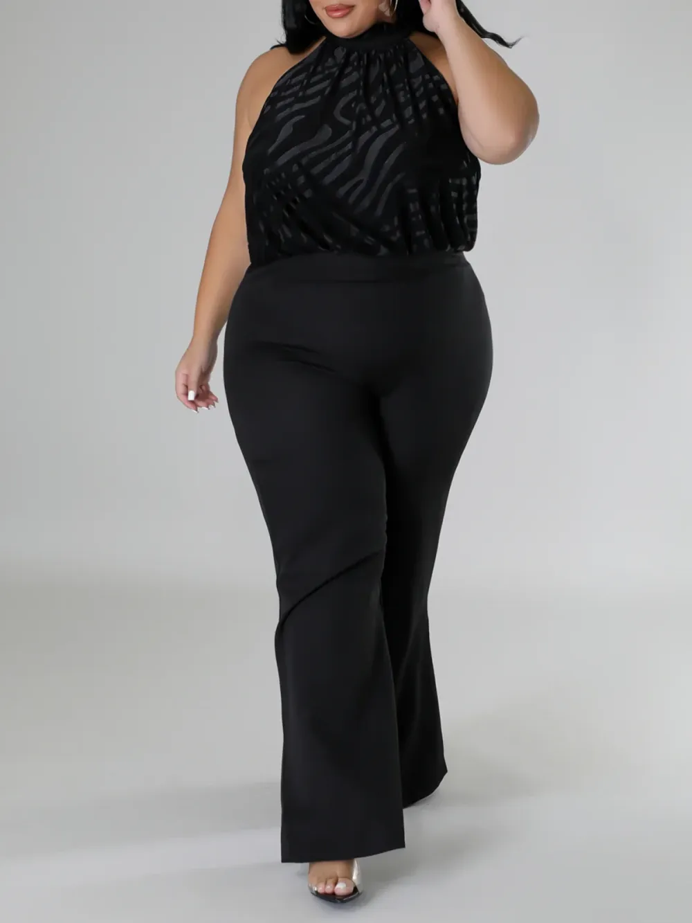 Plus-Size Fashion Pantsuit For Women