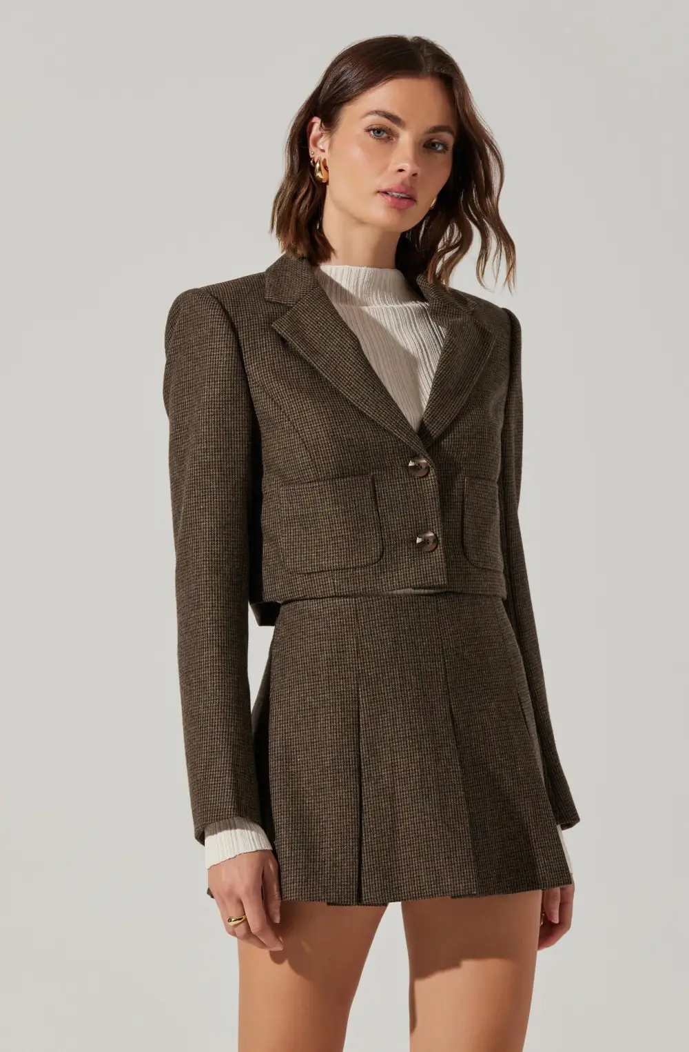 Siarah Tailored Cropped Jacket