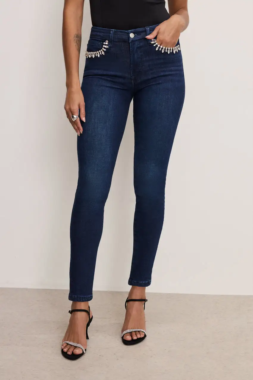 GOOD LEGS SKINNY DIAMOND JEANS