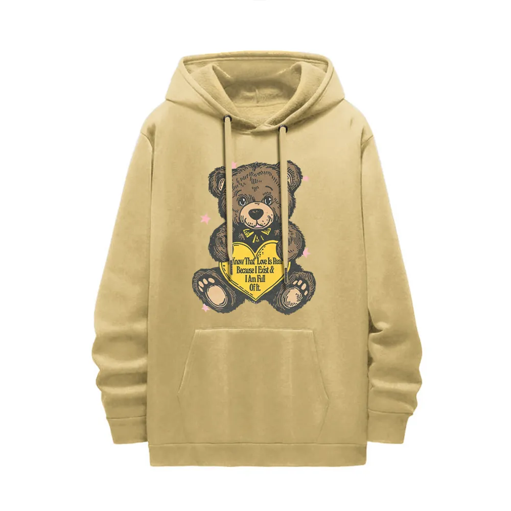 Cartoon bear  Women's hoodie