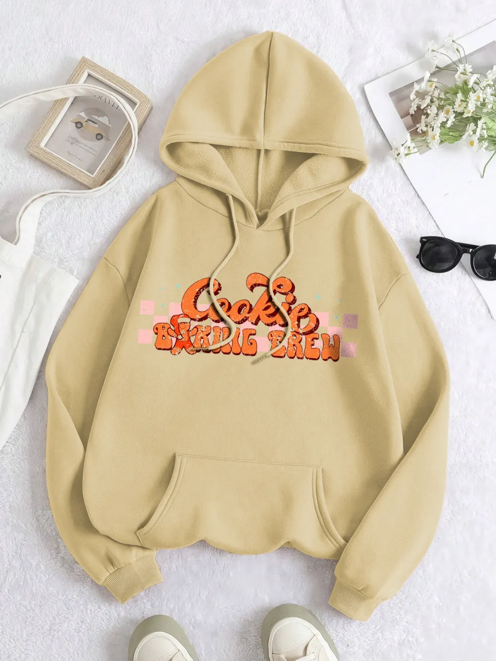 Christmas cookie women's fashion hoodie