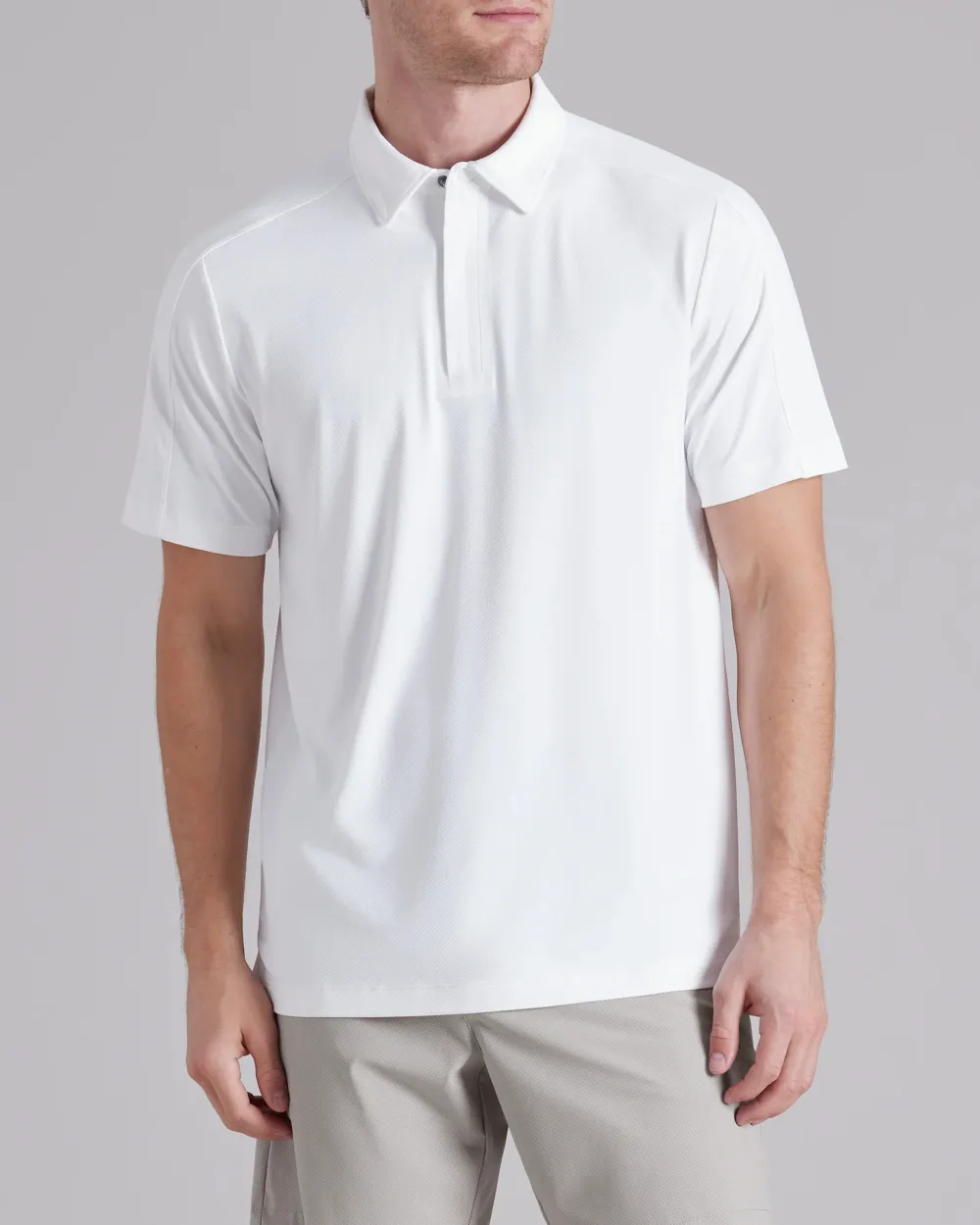 Men's Solid Polo Shirt