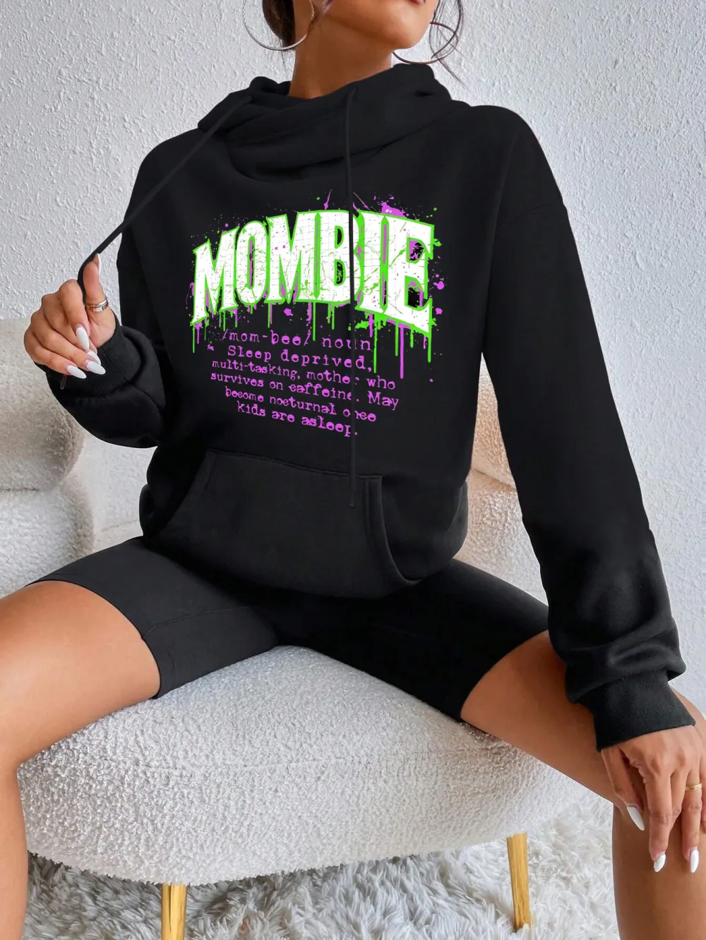 Halloween women's fashion hoodie