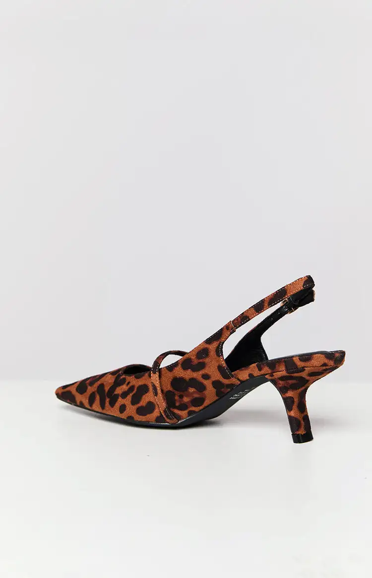 Therapy Parlour Leopard Print Heels