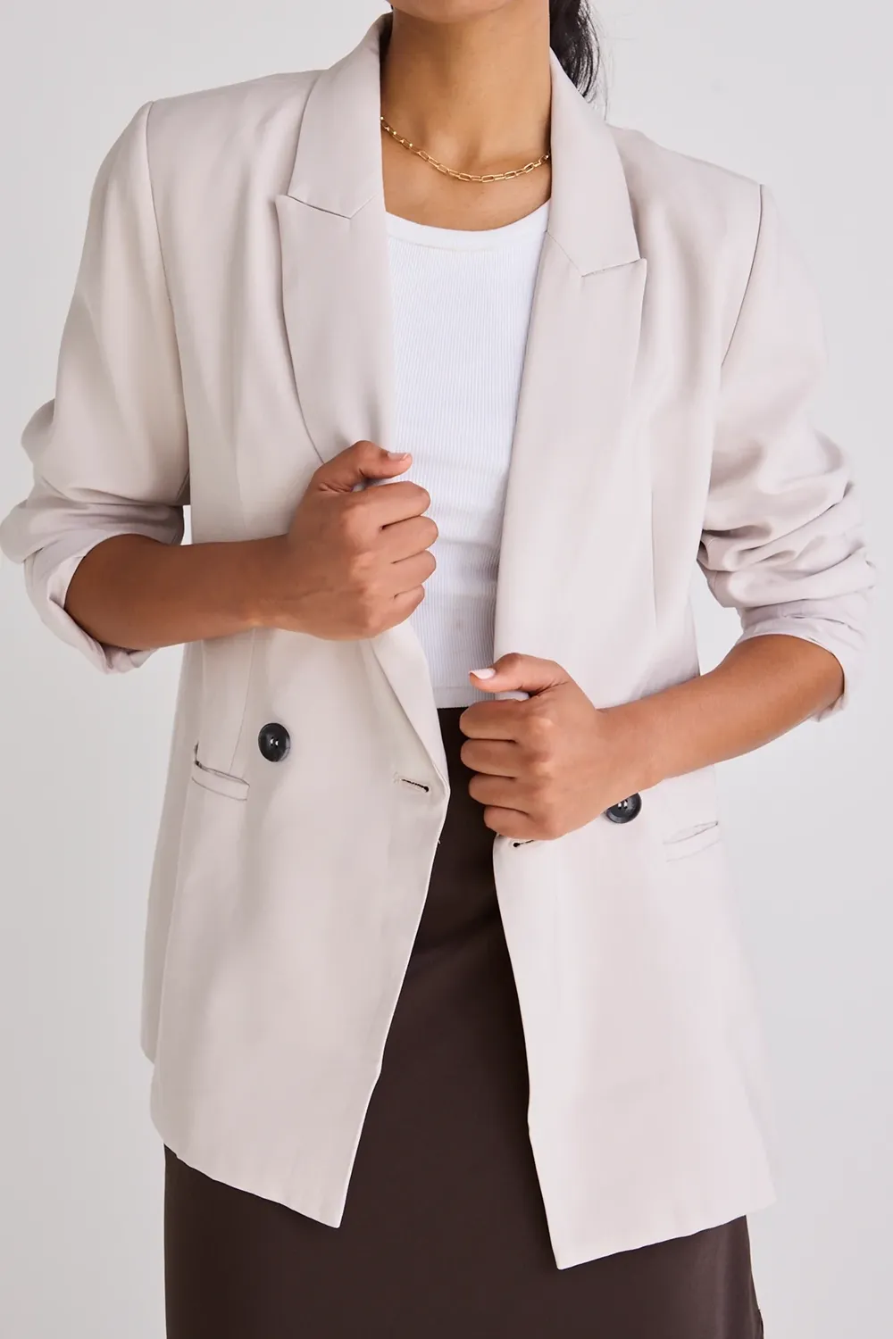 Effortless Bone Soft Touch Blazer