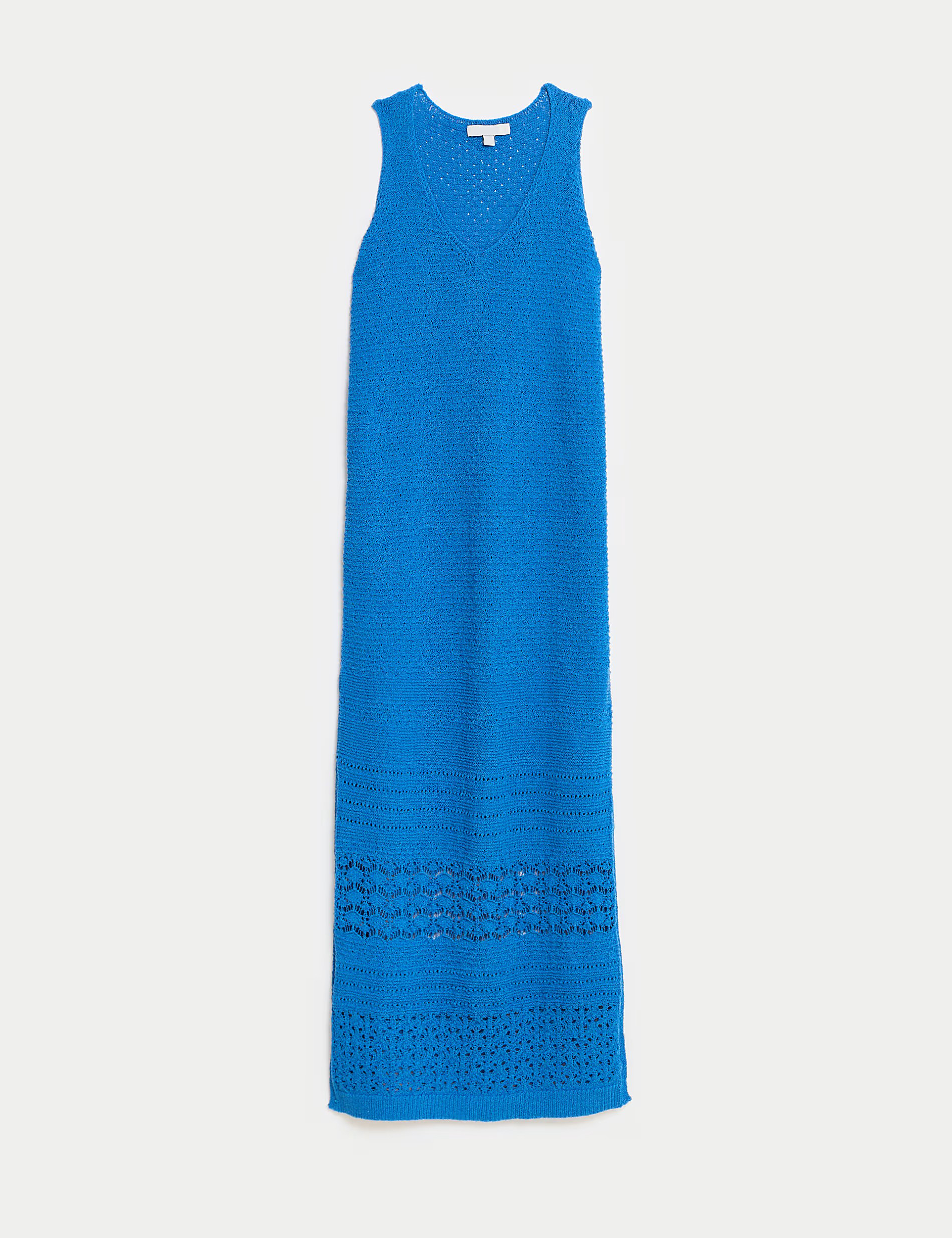 Casual Cotton Sleeveless Maxi Dress