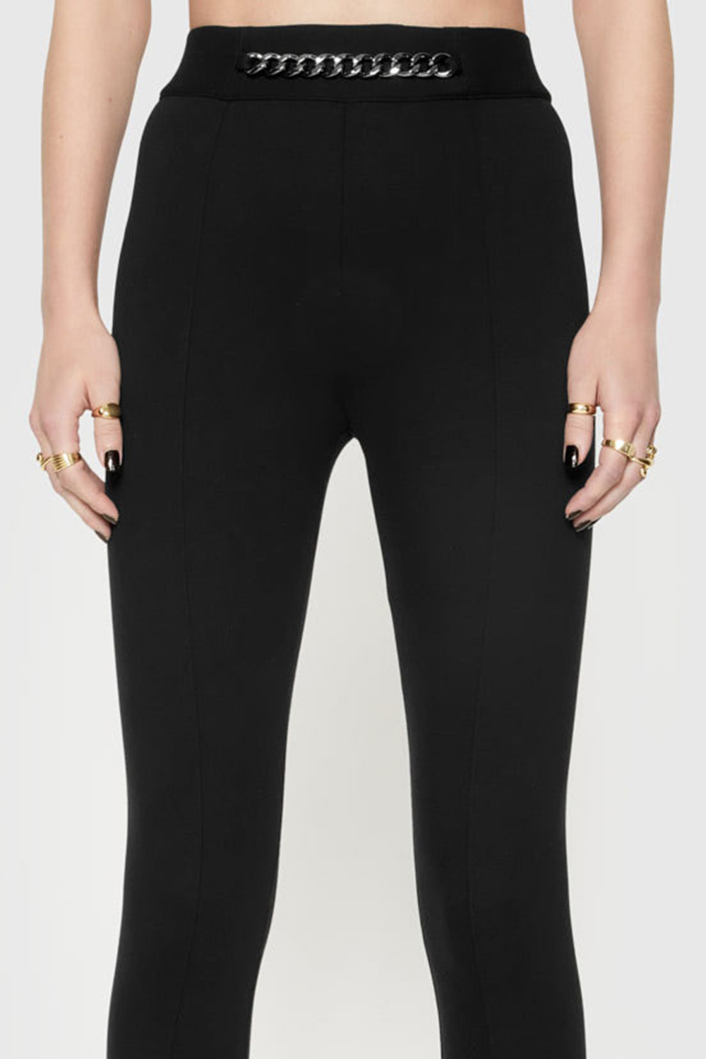 Women's High Waist Stretch Trousers