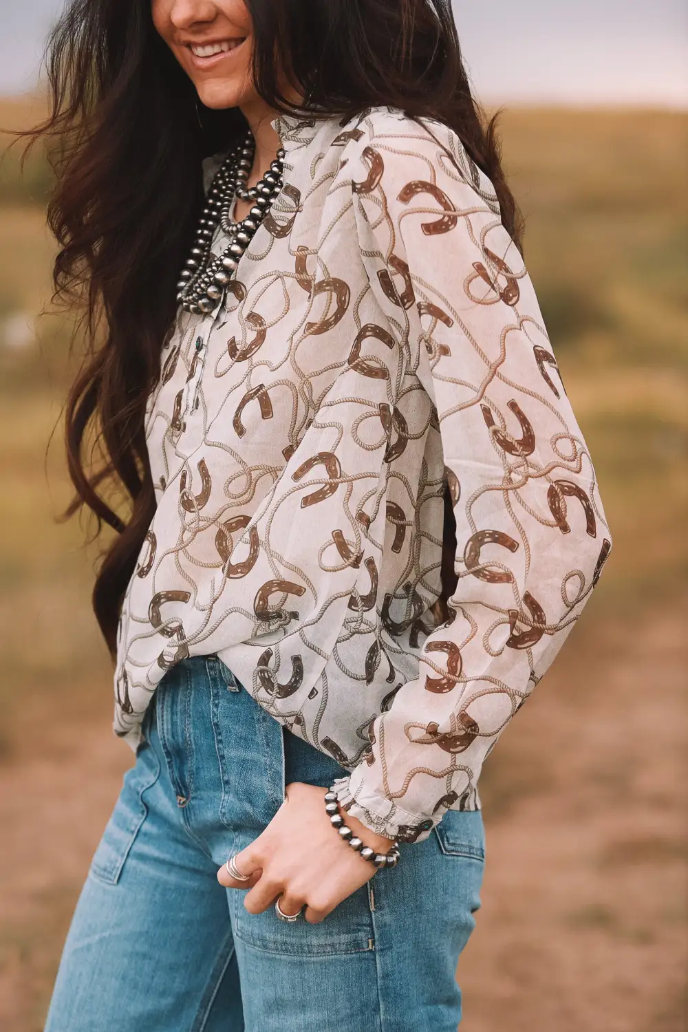 Round Me Up Blouse