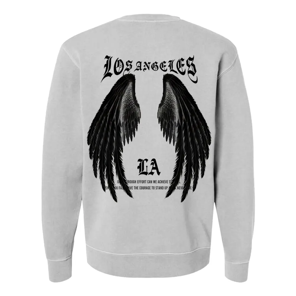 LOS ANGELES DESIGNED PATTERN PRINTED SWEATSHIRT 02