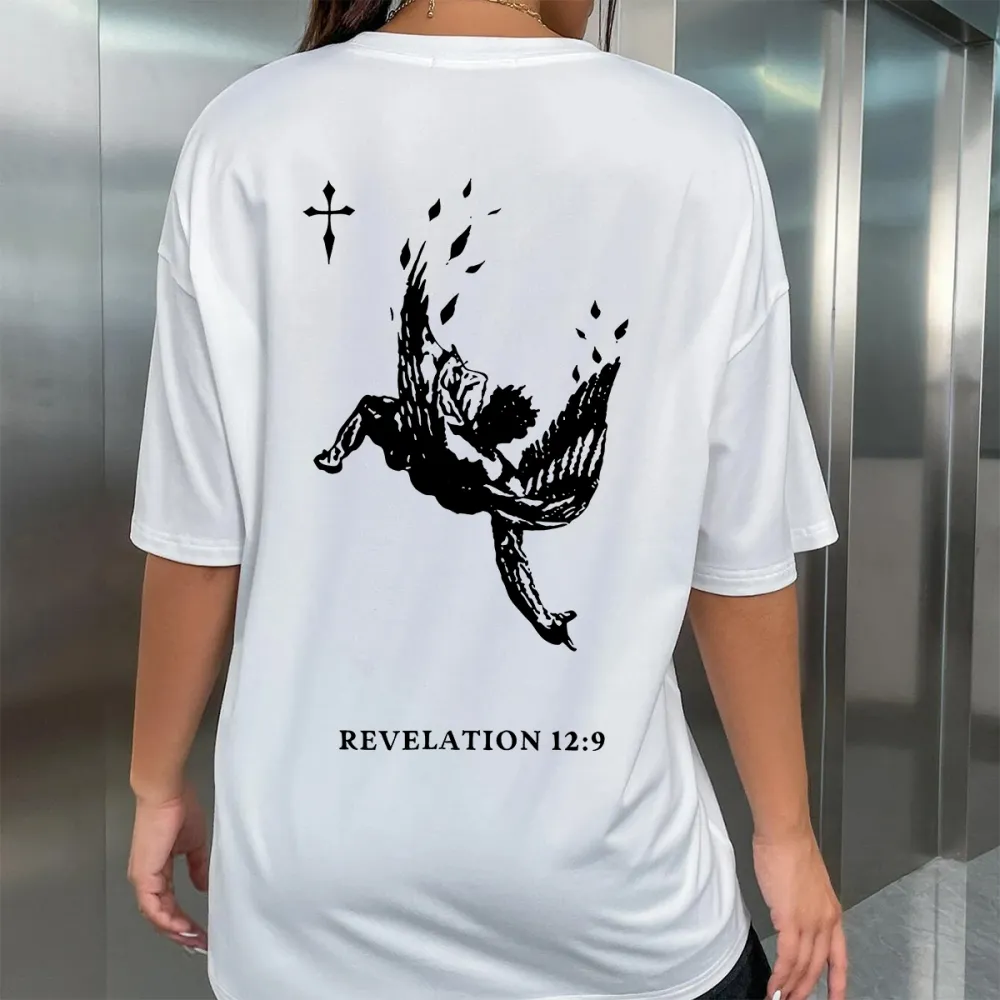 REVELATION DESIGNED PATTERN PRINTED TEE