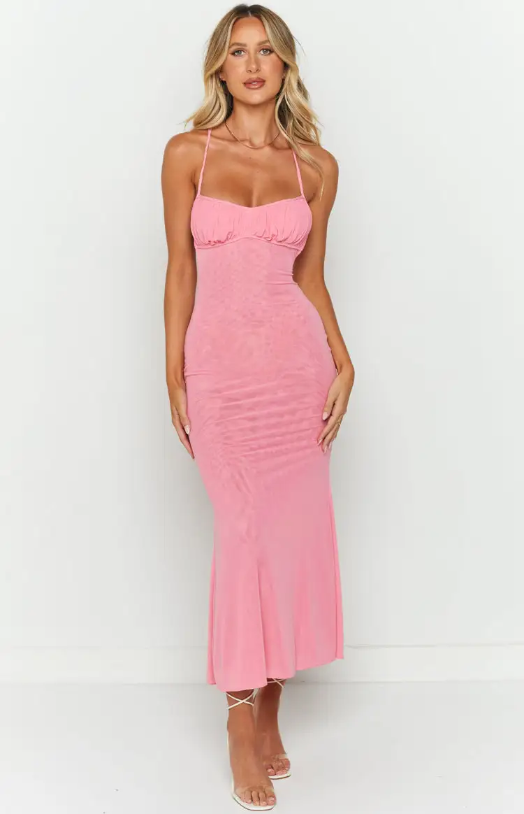 Elysium Pink Maxi Dress