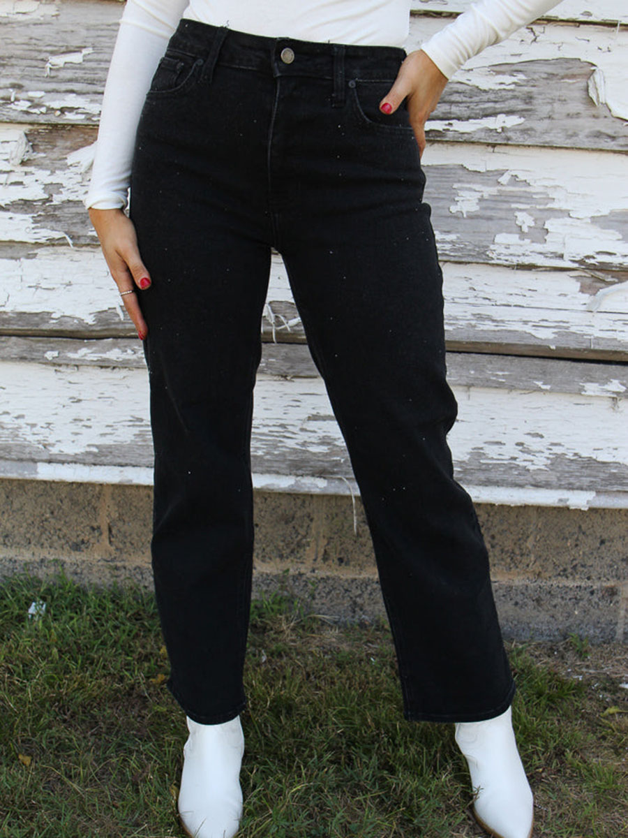 Full Length Straight Leg Denim